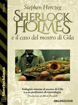 cover image of Sherlock Holmes e il caso del mostro di Gila